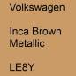 Preview: Volkswagen, Inca Brown Metallic, LE8Y.